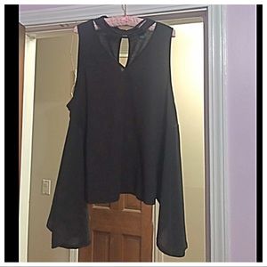 Choker Collar Blouse